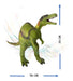 Combo Growth Meter Ruler Mermaid + Dino Allosaurus 3