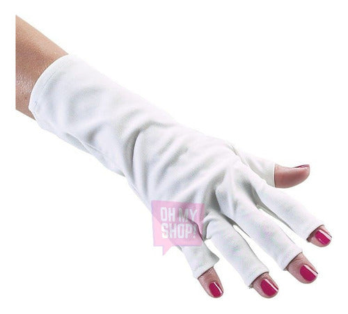 Oh My Shop! UV Protection Manicure Gloves for Sculpted Nails - Pair 6