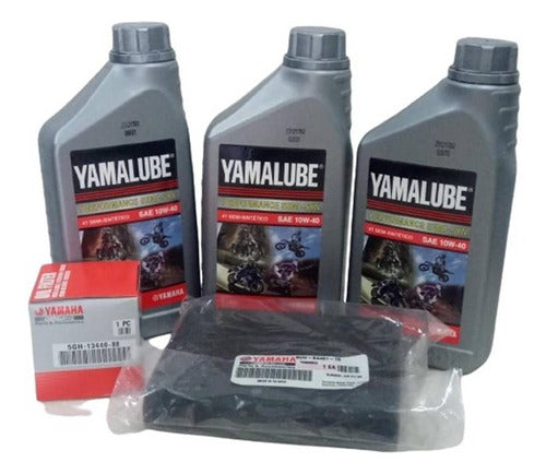 Yamaha Oil, Air, and Lubricant Filter Kit for Grizzly 450 0