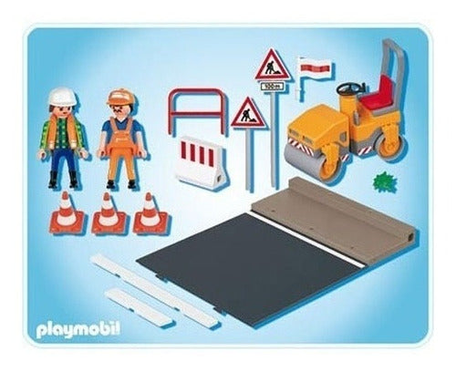 Playmobil 4048 City Construction Repaving Set 0