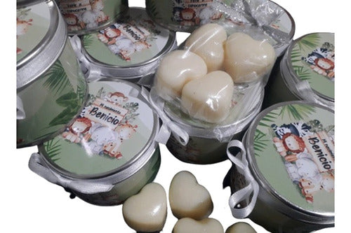 Pack of 30 Cans + Heart-Shaped Soap Baby Shower Souvenirs 2