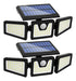 ZHXNIF Wireless Motion Sensor Solar Light 0