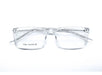 Gatizzoni Transparent Square Frame Glasses for Men Unisex Fashion 0