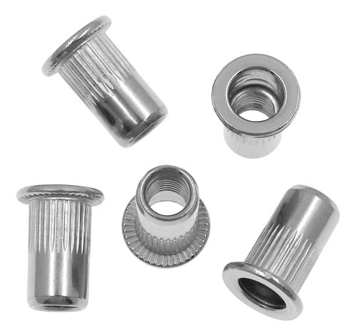 60pcs M5 Stainless Steel Threaded Rivet Nuts (5x13mm) 3