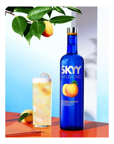 Vodka Skyy Apricot Infusions 750ml Imported FullEscabio 2