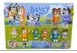 Bluey Family Dog Figures Set x6 - Bandit and Chilli Toys 0