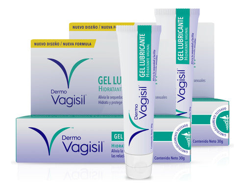 DermoVagisil Hydro Gel Lubricant Kit - 2 x 30g Water-Based 0