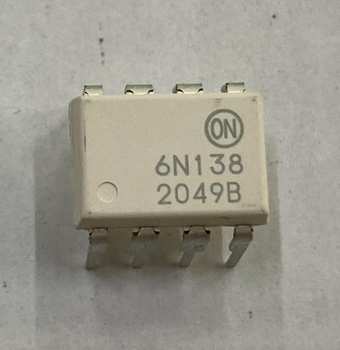 6N138 High Gain Optocoupler 2500V CRT 1600% per Unit 1