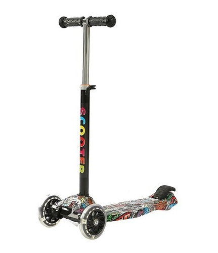Folding Aluminum 3-Wheel Kids Scooter with Silicon Wheels 9