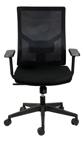 PopDesign Must Office Desk Chair Black Nylon Base 4