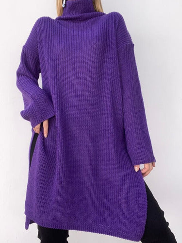 Maxi Wool Sweater One Size Fits Up to 5 0