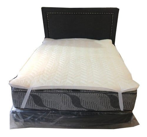 Detachable Quilted Pillow for Queen and Twin Beds 190x90 4
