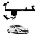 Trailer Hitch Peugeot 207 4-Door Sedan with Trunk and Ball Hitch 5
