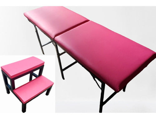 Folding Massage Table with Step Stool by Roca - Free Shipping 7
