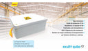 Waterproof Junction Box PVC Balun for CCTV Camera IP65 115x115x65mm 3