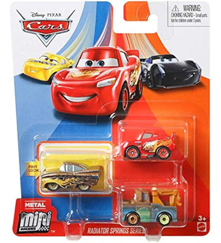 Disney Cars Minis 3 Pack 0