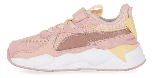 Puma Rs-x Metallic Ac Infantil En Rosa | Moov 1