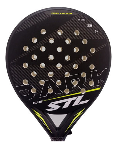 Steel Custom Paleta Padel Paddle Dark Eva P3 + Regalos 0