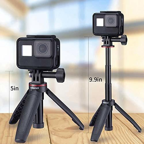 Ulanzi Extendable Selfie Stick and Tripod for Gopro - Black 2