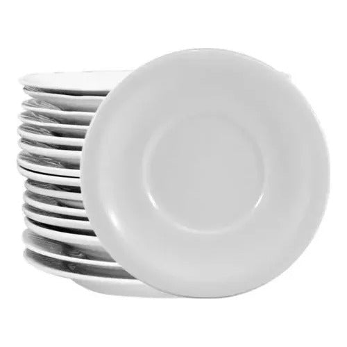 Plato Para Cafe 11,5 Cm Germer Porcelana Gastronomico Bar H 0