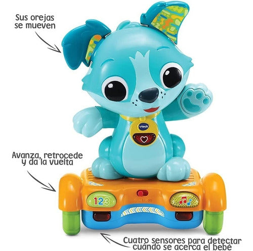 Vtech Perro Tito Hoverboard Interactivo Baila Música Números 1