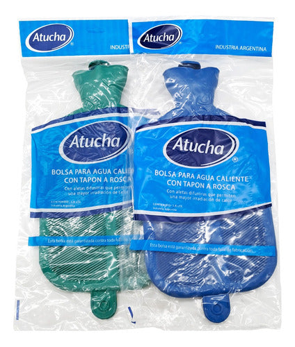 Atucha Hot Water Bottle 2000cc / 2 Liters / Screw Cap 4