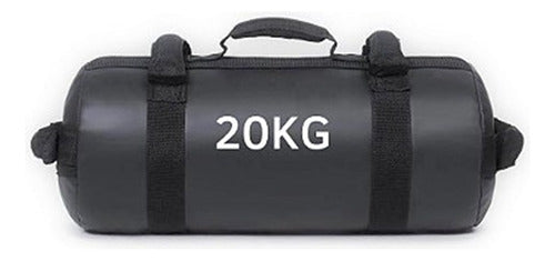 Power Bag Em Couro -  20kg - Casa Da Musculação 0