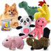 Legend Sandy Squeaky Dog Toys for Medium and Small Puppies 0