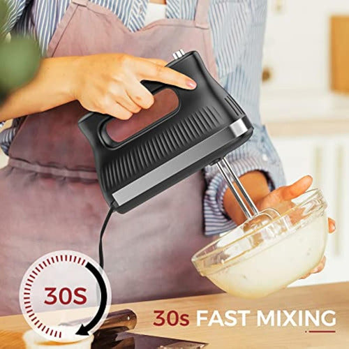 Mhcc 5-speed? Electric Hand Mixer With Snap-on 3