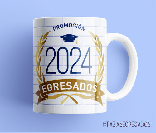 Plantillas Tazas Egresados 2023 Sublima Graduación Sexto #16 4