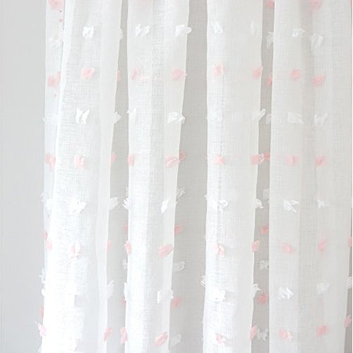 Driftaway Drift Away Lily Pom Pom Pura Ventana Cortinas Conj 1