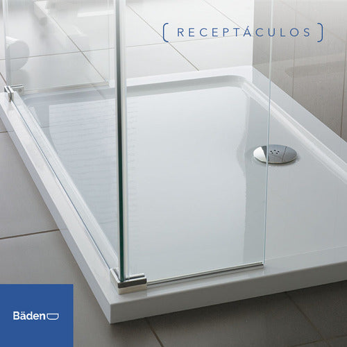 Plato Ducha Receptaculo Large 150 X 70 Baden Acrilico Blanco 2