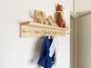 PyG Deco Nordic Style Wooden Coat Rack with Shelf - 5 Hooks 2