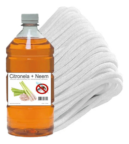 1 Liter Citronella & Neem Pure Essence for Diluting in Alcohol for Super Floors 0
