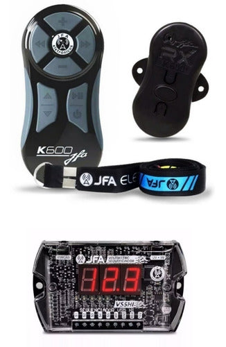 Kit Jfa ( Controle K600 Preto/cinza + Sequenciador Vs5hi ) 0