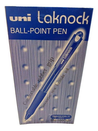 Uni Ball Laknock 1.0 Ballpoint Pen - Box of 12 Units 1