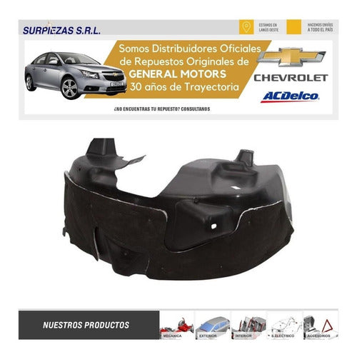 Guardaplast Trasero Der Cruze 5p Chevrolet Original 1