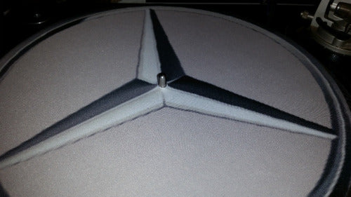 Mercedes Benz Logo Slipmat Paño Suave Espuma Excelente 2