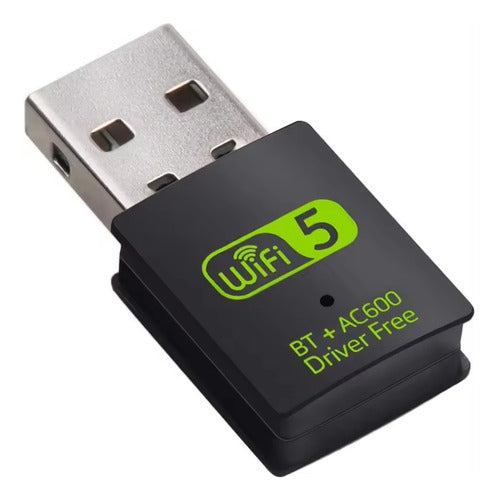 Adaptador Wifi 600bmps Usb Receptor Externo Inalámbrico 0