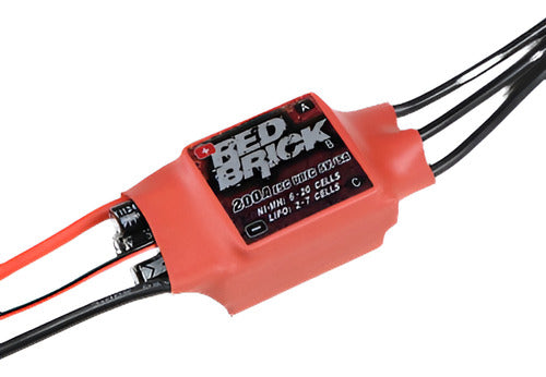 Hobbyking Rc Rojo Ladrillo 200a Esc V2 0