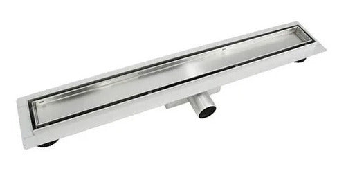 Stainless Steel 30cm x 7cm Reversible Linear Drain 02A 0