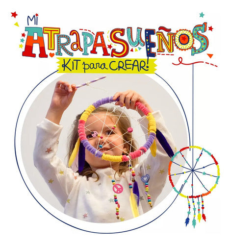 Atrapasueños Kit Para Crear Arte Infantil Ecolecua E100 6