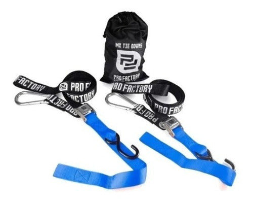 Reinforced Tie-Down Straps PRO Factory Trailer Motorcycle Straps 10