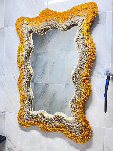 Tufting Mirror With Frame 1