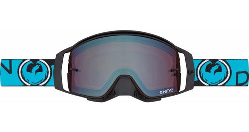 Dragon Nfx2 Optimus Blue Motocross Goggles 0