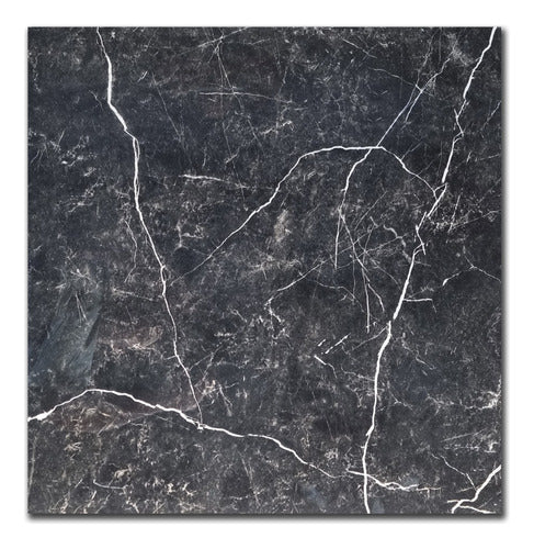 Tendenza Porcelanico Palladium Negro Marquina Pulido 58x58 0