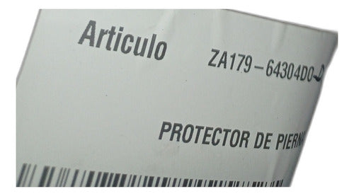 Zanella Protector De Piernas Dorado Con Min Detalles 0