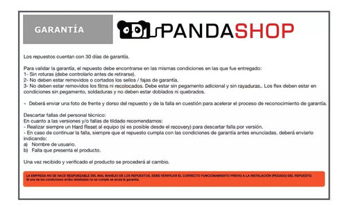 Panda Flex Interconexion Placa Main Para Motorola Moto G100 Xt2125 4