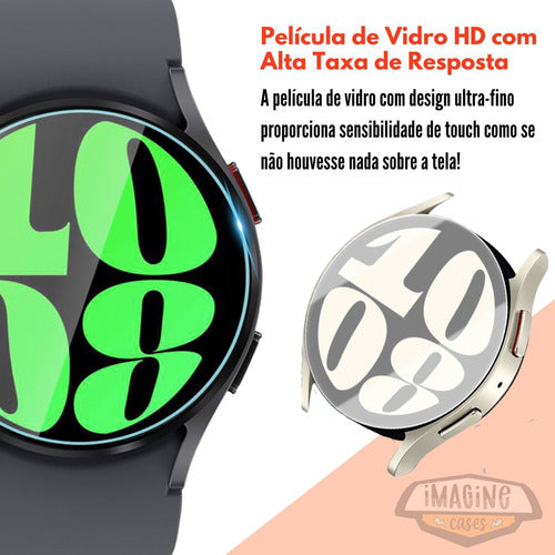 Combo 2 Película Vidro Anti Impacto Para Galaxy Watch 6 44mm 4