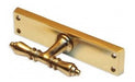 AB Brass Window Handle 150mm with 8mm Stem 0